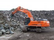 Doosan DX340LC met MSB MS750HD