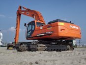 Doosan DX340LC bij J. Termeer / Maasvlakte II