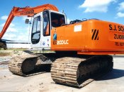Hitachi EX200LC-5 16m Long Reach S.A.M. Schagen b.v. Zuidermeer