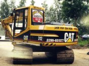 Caterpillar R312 Jan van den Ham Katwoude