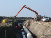 Hitachi ZX210LC-3 16m Long Reach Duitsland