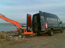 Les Lommers b.v. Grondverzetmachines