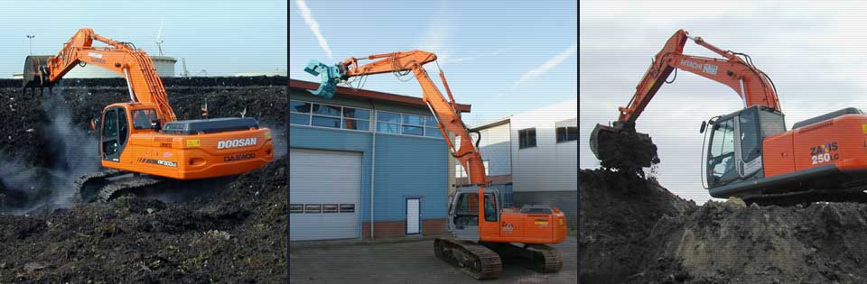 Les Lommers b.v. Grondverzetmachines
